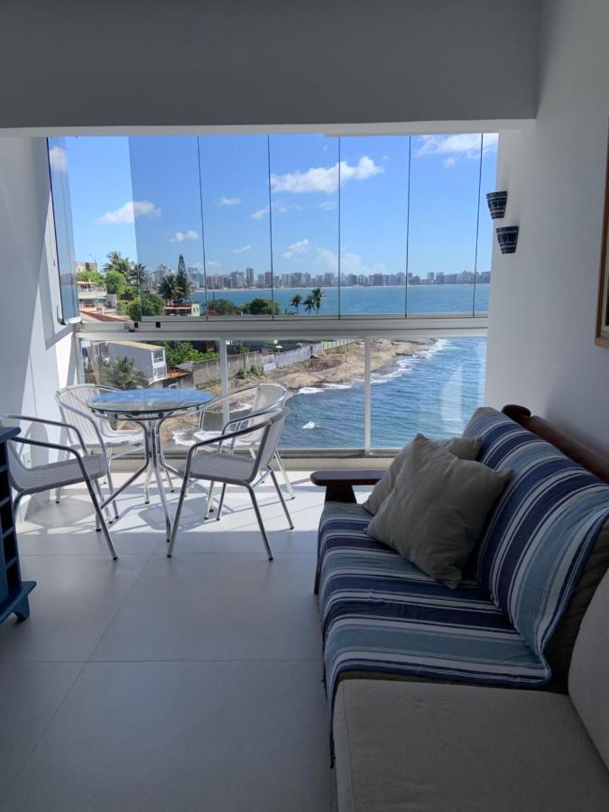 Apartamento Vista Do Mar, Pe Na Areia E Aguas Tranquilas, No Cento De Guarapari Eksteriør billede