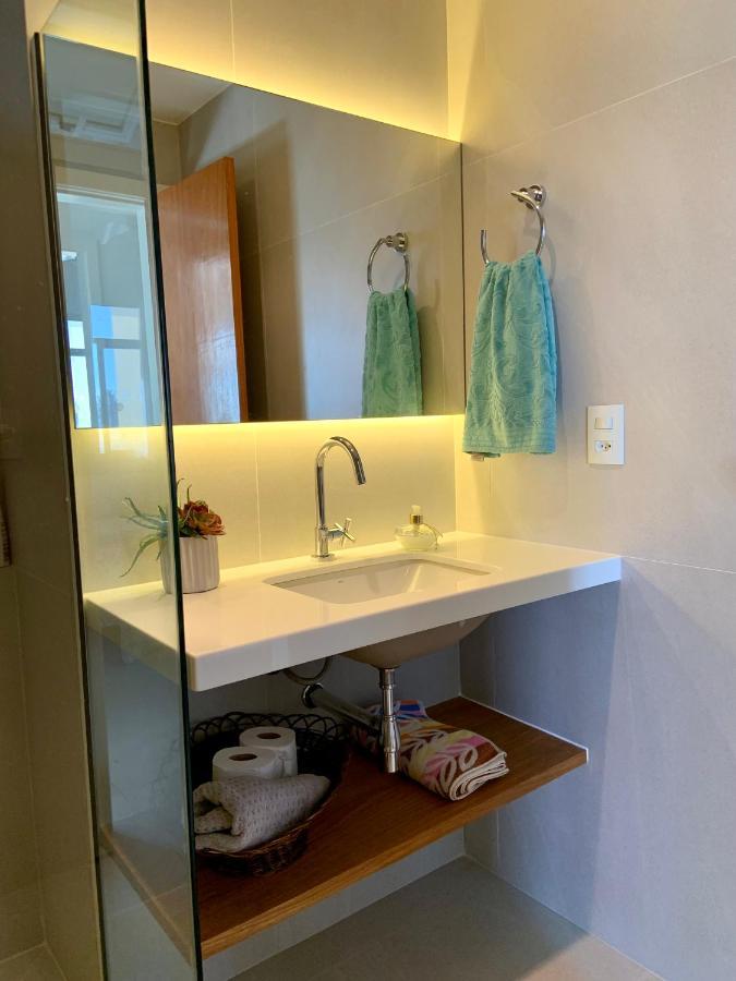 Apartamento Vista Do Mar, Pe Na Areia E Aguas Tranquilas, No Cento De Guarapari Eksteriør billede