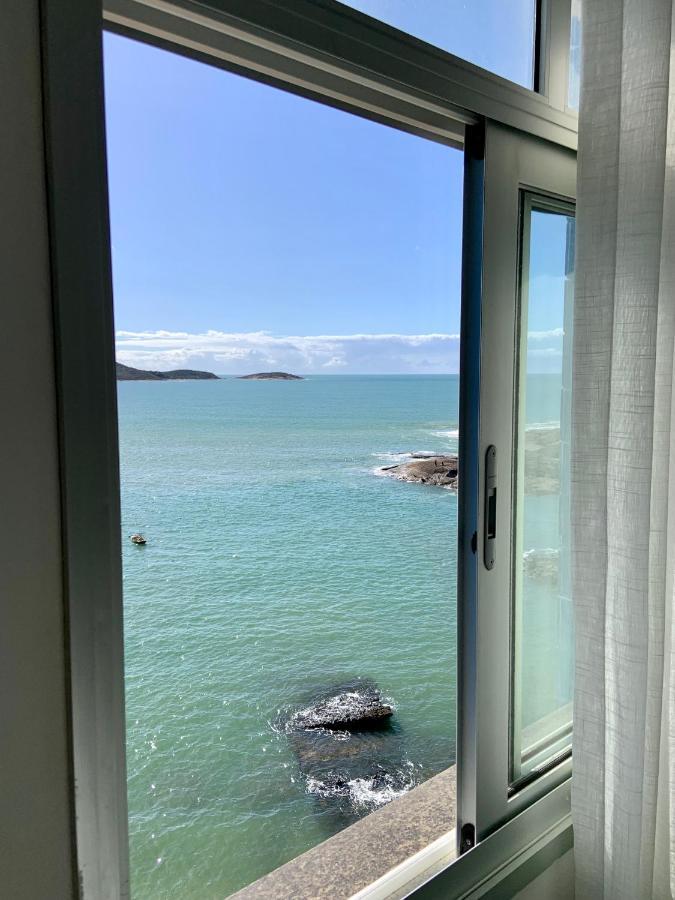 Apartamento Vista Do Mar, Pe Na Areia E Aguas Tranquilas, No Cento De Guarapari Eksteriør billede