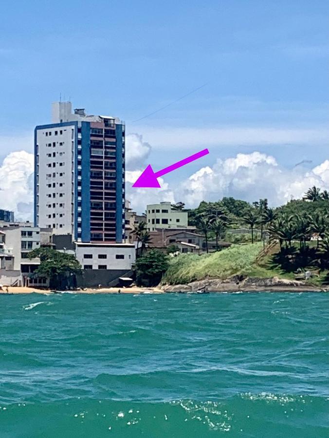 Apartamento Vista Do Mar, Pe Na Areia E Aguas Tranquilas, No Cento De Guarapari Eksteriør billede